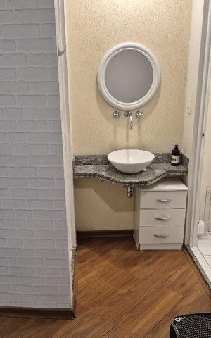 Apartamento para alugar com 35m², 1 quarto e 1 vaga Apartamento para alugar com 35m², 1 quarto e 1 vagaBanheiro