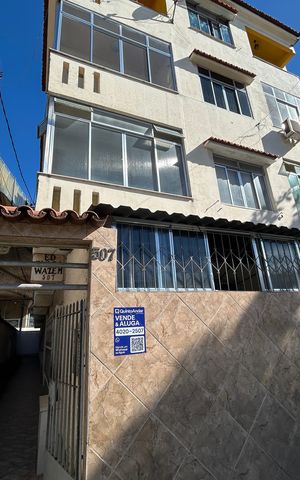 Apartamento à venda com 50m², 2 quartos e 1 vagaFachada + plaquinha