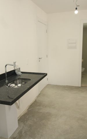 Apartamento à venda com 36m², 2 quartos e sem vagaCozinha e Área de Serviço