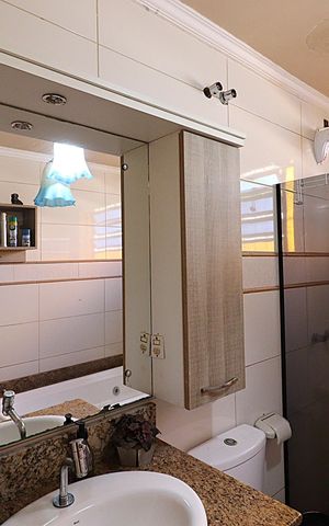 Casa à venda com 640m², 4 quartos e 3 vagasBanheiro da Suíte
