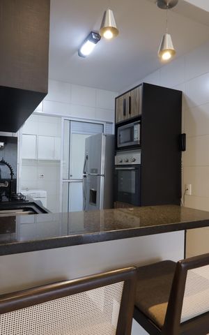 Apartamento para alugar com 96m², 3 quartos e 2 vagasCozinha