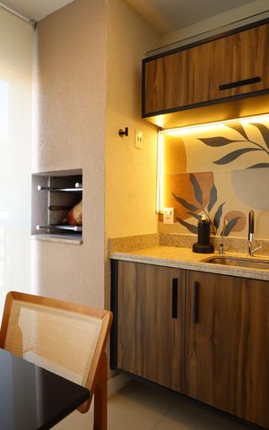 Apartamento para alugar com 96m², 3 quartos e 2 vagasVaranda gourmet
