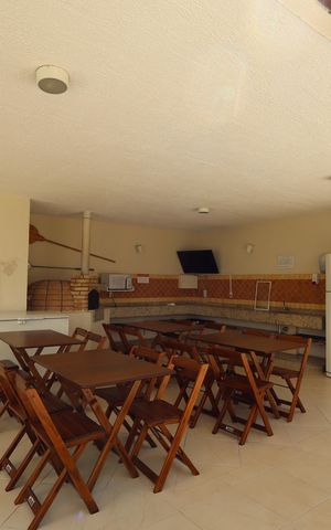 Apartamento para alugar com 96m², 3 quartos e 2 vagasÁrea comum - Churrasqueira