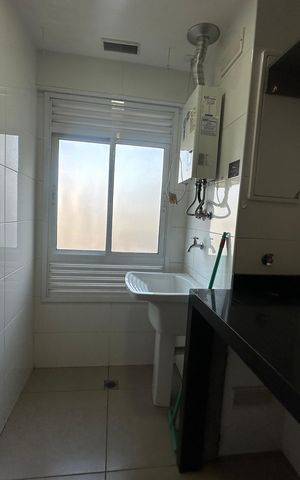 Apartamento à venda com 53m², 1 quarto e 1 vaga Apartamento à venda com 53m², 1 quarto e 1 vagaÁrea de Serviço