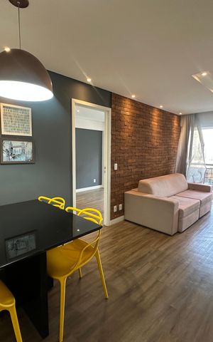 Apartamento à venda com 53m², 1 quarto e 1 vaga Apartamento à venda com 53m², 1 quarto e 1 vagaSala