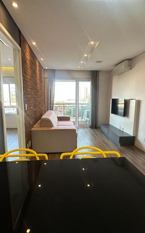 Apartamento à venda com 53m², 1 quarto e 1 vaga Apartamento à venda com 53m², 1 quarto e 1 vagaSala