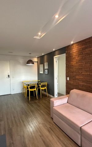 Apartamento à venda com 53m², 1 quarto e 1 vaga Apartamento à venda com 53m², 1 quarto e 1 vagaSala