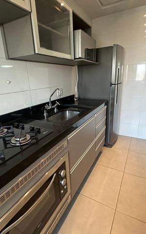 Apartamento à venda com 53m², 1 quarto e 1 vaga Apartamento à venda com 53m², 1 quarto e 1 vagaCozinha