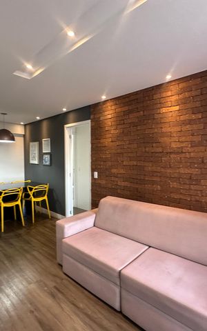 Apartamento à venda com 53m², 1 quarto e 1 vaga Apartamento à venda com 53m², 1 quarto e 1 vagaSala