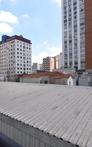 Studio para alugar com 22m², 1 quarto e sem vagaVista da sacada do Studio