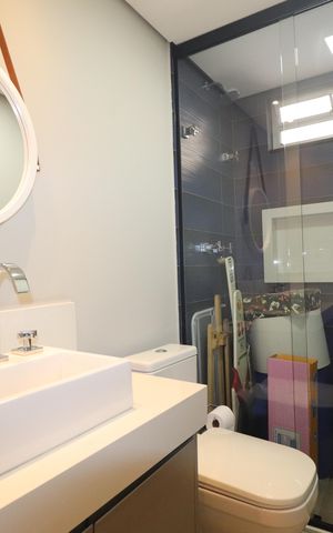 Apartamento à venda com 241m², 4 quartos e 3 vagasCobertura - Banheiro