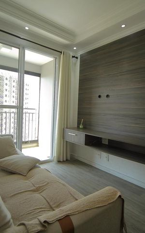 Apartamento para alugar com 55m², 2 quartos e 1 vagaSala