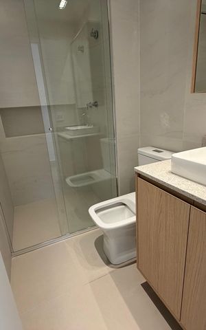 Apartamento para alugar com 81m², 3 quartos e 1 vaga Apartamento para alugar com 81m², 3 quartos e 1 vagaBanheiro social