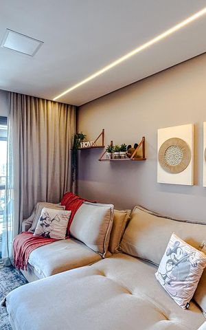 Apartamento à venda com 106m², 3 quartos e 2 vagasSala