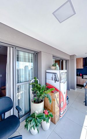 Apartamento à venda com 106m², 3 quartos e 2 vagasVaranda