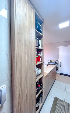 Apartamento à venda com 106m², 3 quartos e 2 vagasCozinha