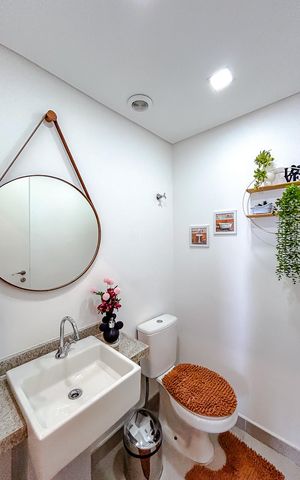 Apartamento à venda com 106m², 3 quartos e 2 vagasLavabo
