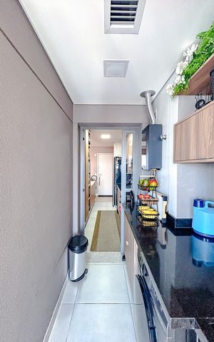Apartamento à venda com 106m², 3 quartos e 2 vagasÁrea de Serviço