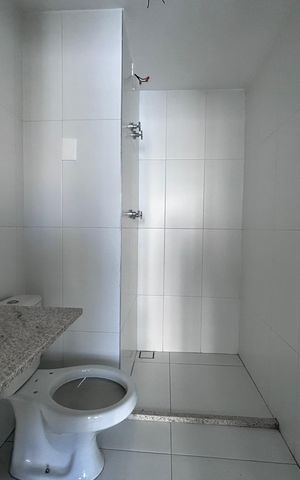 Studio para alugar com 27m², 1 quarto e sem vaga Studio para alugar com 27m², 1 quarto e sem vagaBanheiro