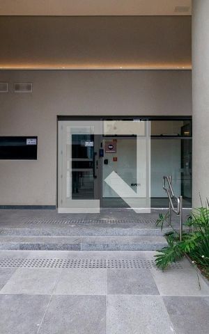 Studio para alugar com 27m², 1 quarto e sem vaga Studio para alugar com 27m², 1 quarto e sem vagaFachada portaria