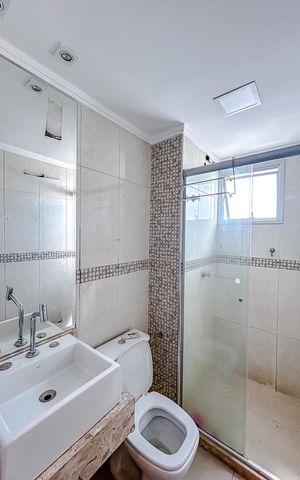 Apartamento à venda com 49m², 2 quartos e 1 vagaBanheiro