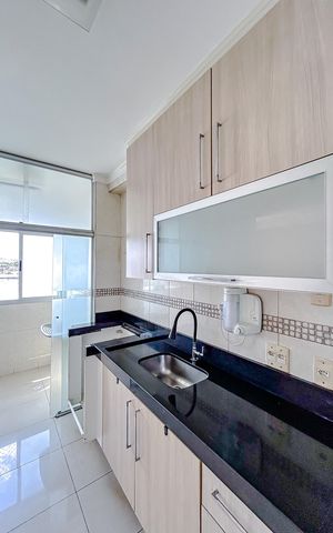 Apartamento à venda com 49m², 2 quartos e 1 vagaCozinha