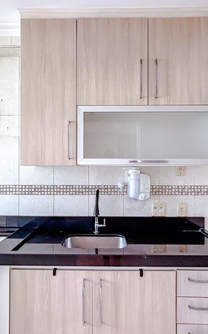 Apartamento à venda com 49m², 2 quartos e 1 vagaCozinha - Armários