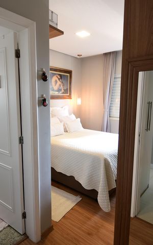 Apartamento à venda com 75m², 3 quartos e 2 vagasQuarto 3 - Suíte
