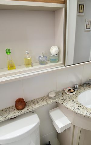 Apartamento à venda com 75m², 3 quartos e 2 vagasBanheiro Social