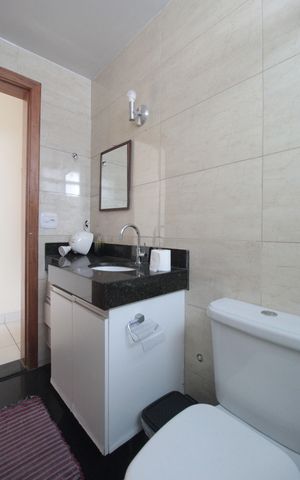 Apartamento à venda com 135m², 3 quartos e 2 vagasBanheiro Social