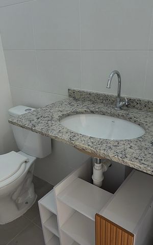 Apartamento para alugar com 37m², 2 quartos e sem vaga Apartamento para alugar com 37m², 2 quartos e sem vagaBanheiro