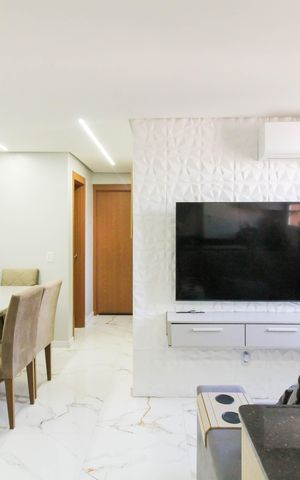 Apartamento à venda com 54m², 2 quartos e 1 vaga Apartamento à venda com 54m², 2 quartos e 1 vagaSala/Cozinha