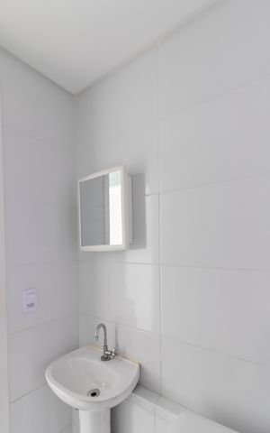 Apartamento à venda com 38m², 2 quartos e sem vaga Apartamento à venda com 38m², 2 quartos e sem vagaBanheiro