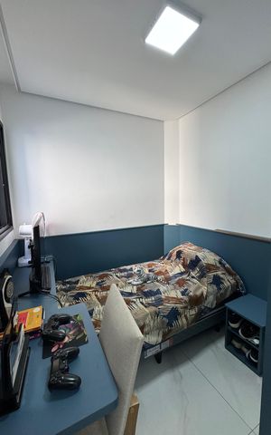 Apartamento à venda com 114m², 2 quartos e 2 vagasQuarto 2