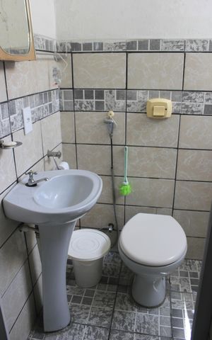 Casa para alugar com 163m², 2 quartos e 1 vagaBanheiro da lavanderia 