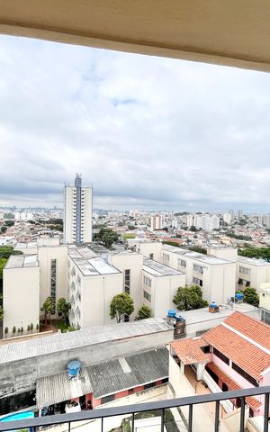 Apartamento à venda com 54m², 1 quarto e 1 vaga Apartamento à venda com 54m², 1 quarto e 1 vagaVaranda da Sala