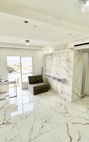 Apartamento à venda com 54m², 1 quarto e 1 vaga Apartamento à venda com 54m², 1 quarto e 1 vagaSala
