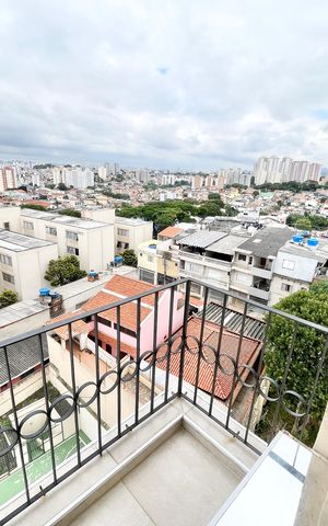 Apartamento à venda com 54m², 1 quarto e 1 vaga Apartamento à venda com 54m², 1 quarto e 1 vagaVaranda da Sala