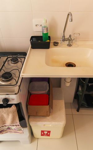 Apartamento à venda com 27m², 1 quarto e sem vagaCozinha