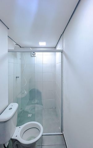Apartamento para alugar com 52m², 2 quartos e 1 vagaBanheiro