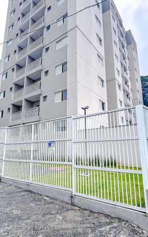 Apartamento para alugar com 52m², 2 quartos e 1 vagaFachada com Plaquinha