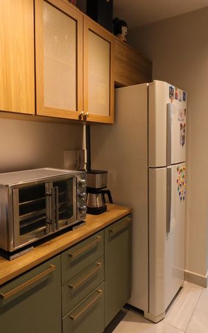 Apartamento à venda com 65m², 2 quartos e 1 vagaCozinha e Área de Serviço