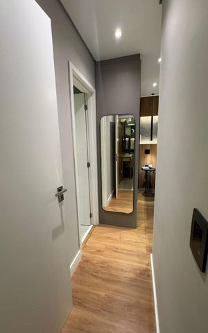 Apartamento à venda com 56m², 1 quarto e 2 vagas Apartamento à venda com 56m², 1 quarto e 2 vagasCorredor
