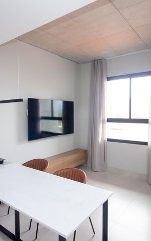 Studio para alugar com 35m², 1 quarto e 1 vaga Studio para alugar com 35m², 1 quarto e 1 vagaCozinha