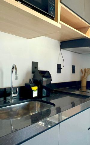 Studio para alugar com 30m², 1 quarto e sem vaga Studio para alugar com 30m², 1 quarto e sem vagaCozinha