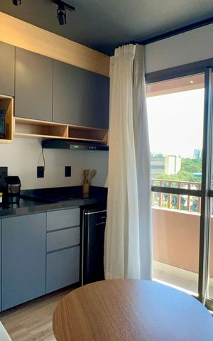 Studio para alugar com 30m², 1 quarto e sem vaga Studio para alugar com 30m², 1 quarto e sem vagaSala