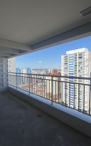 Apartamento à venda com 51m², 1 quarto e 1 vaga Apartamento à venda com 51m², 1 quarto e 1 vagaVaranda