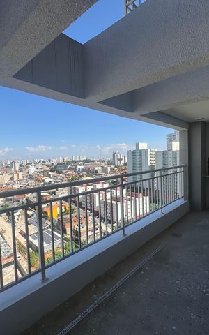 Apartamento à venda com 51m², 1 quarto e 1 vaga Apartamento à venda com 51m², 1 quarto e 1 vagaVaranda