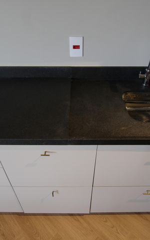 Studio à venda com 30m², 1 quarto e sem vagaCozinha