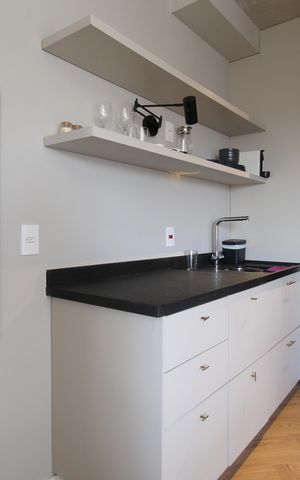 Studio à venda com 30m², 1 quarto e sem vagaCozinha